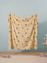 Next Furn Honey Country Bee Fleece Throw 130x150cm- Buy online at McGrocer