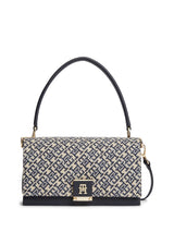 Next Tommy Hilfiger Blue Monogram Jacquard Cross-Body Bag- Buy online at McGrocer