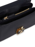 Tommy Hilfiger blue monogram jacquard cross-body bag, UK version