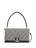 Tommy Hilfiger blue monogram jacquard cross-body bag, UK version