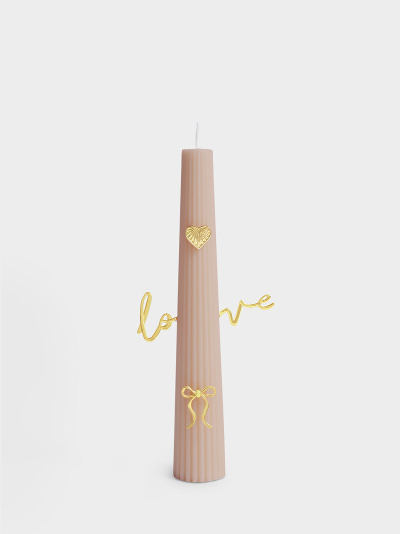 Katie Loxton candle gift set pink charms, UK version