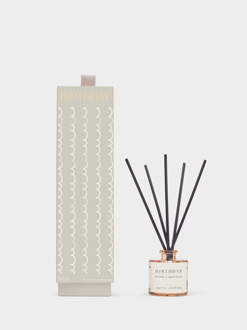 Katie Loxton reed diffuser Peach Rose and Sweet Mandarin, imported from the UK