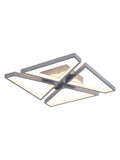 Searchlight Mozka LED ceiling light 40cm satin silver (British brand)