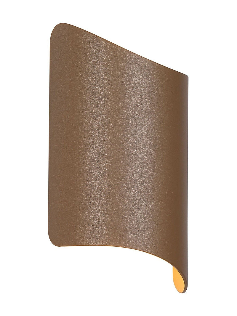 Searchlight Gold Konti outdoor wall light 22cm (British brand)