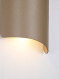 Searchlight Gold Konti outdoor wall light 22cm (British brand)