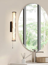 Next Searchlight Raphie Black, White and Clear LED Wall Light, 43cm- Buy online at McGrocer