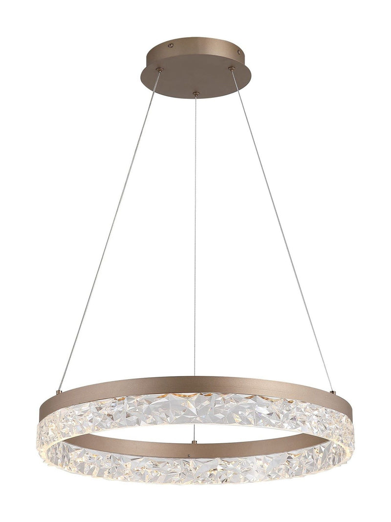 Searchlight Latte Torcy round pendant 50cm, UK version