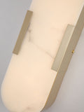 Searchlight Stanamore LED wall light marble resin, imported from the UK