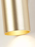 Searchlight gold Lillie wall light, imported from the UK