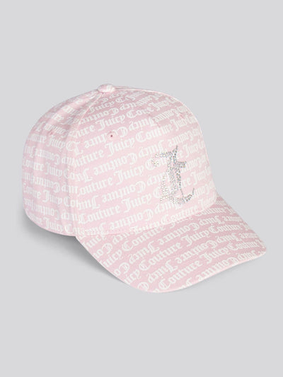 Next Juicy Couture Pink All-Over Print Canvas Cap- Buy online at McGrocer