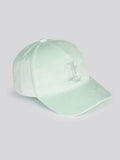 Juicy Couture green velour cap with diamante logo (British brand)