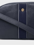 Crew Clothing blue heritage camera bag, imported from the UK