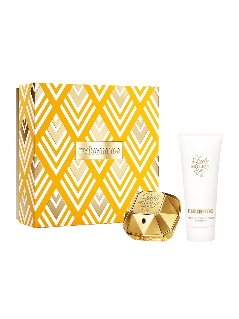 Rabanne Lady Million Eau de Parfum 50ml set, imported from the UK