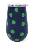 Kate Spade Sonnet Dot wine tumbler 16 oz (British brand)