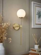 Next BHS Satin Brass USB-C Rechargeable Wall Light- Buy online at McGrocer