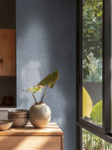 Next Galerie Wallcoverings Blue Horizon Plain Texture Wallpaper Sample A4- Buy online at McGrocer