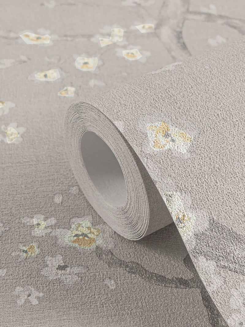 Galerie beige horizon floral wallpaper sample A4 - British product
