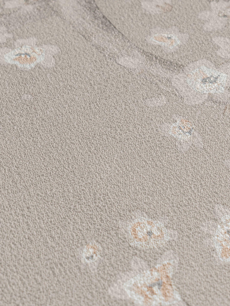Galerie beige horizon floral wallpaper sample A4 - British product