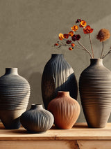 Next Galerie Wallcoverings Brown Terra Plain Texture Clay A4 Wallpaper Sample- Buy online at McGrocer