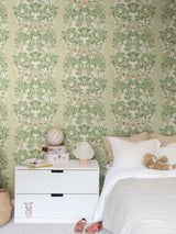 Next Galerie Wallcoverings Green Resan Kids Wallpaper Sample A4- Buy online at McGrocer