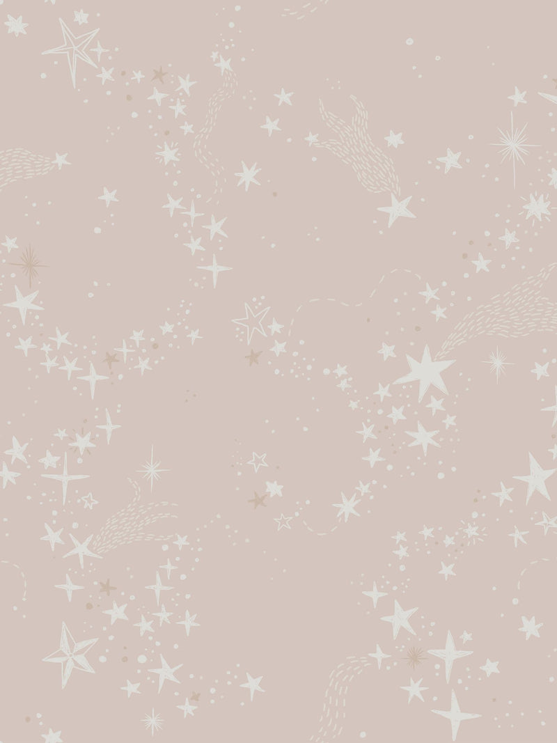Galerie Wallcoverings Pink Resan Star A4 wallpaper sample, UK version