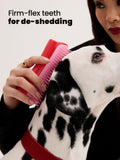 Tangle Teezer de-shedding dog grooming brush large, imported from the UK