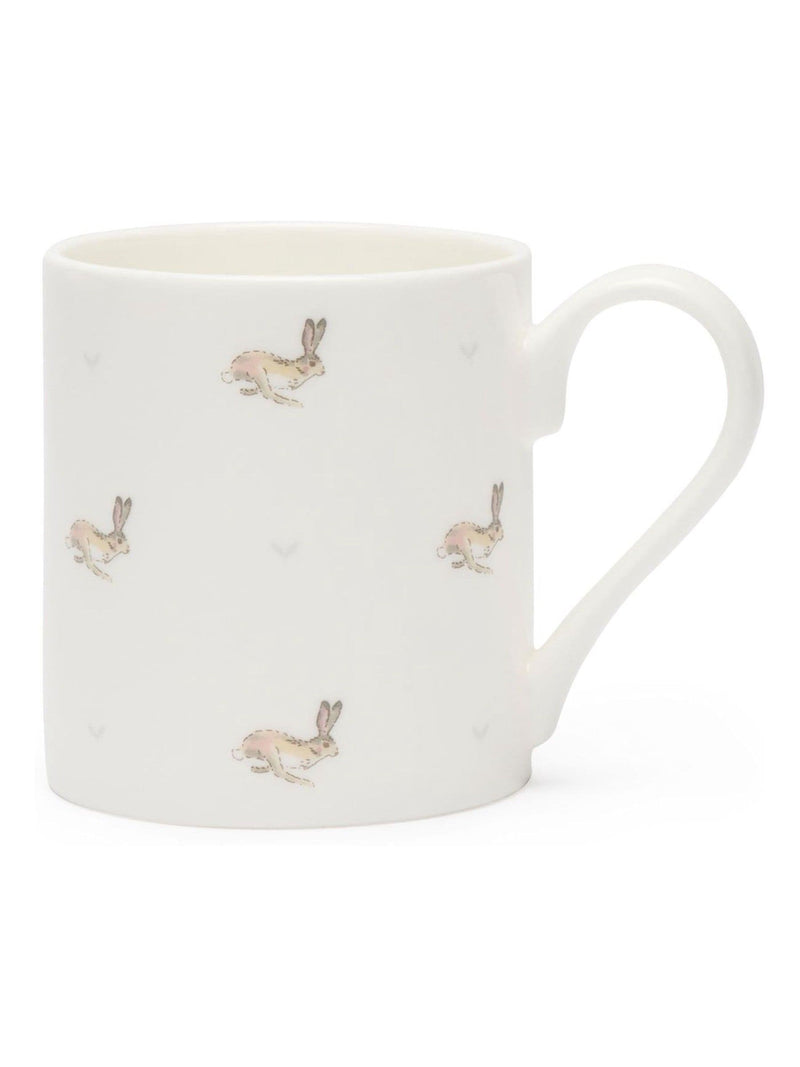 Sophie Allport White Bunny & Seed mug, imported from the UK