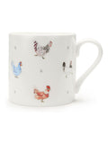 Sophie Allport Cluck Cluck Cluck fine bone china mug (British brand)
