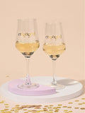 Widdop engaged wine glasses 22.5cm, imported from the UK