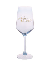 Next Widdop Light Blue Friend Wine Glass- Buy online at McGrocer