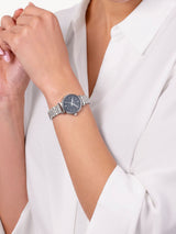 Next Radley Silver Plated T-Bar Case Stainless Steel Bracelet Watch- Buy online at McGrocer