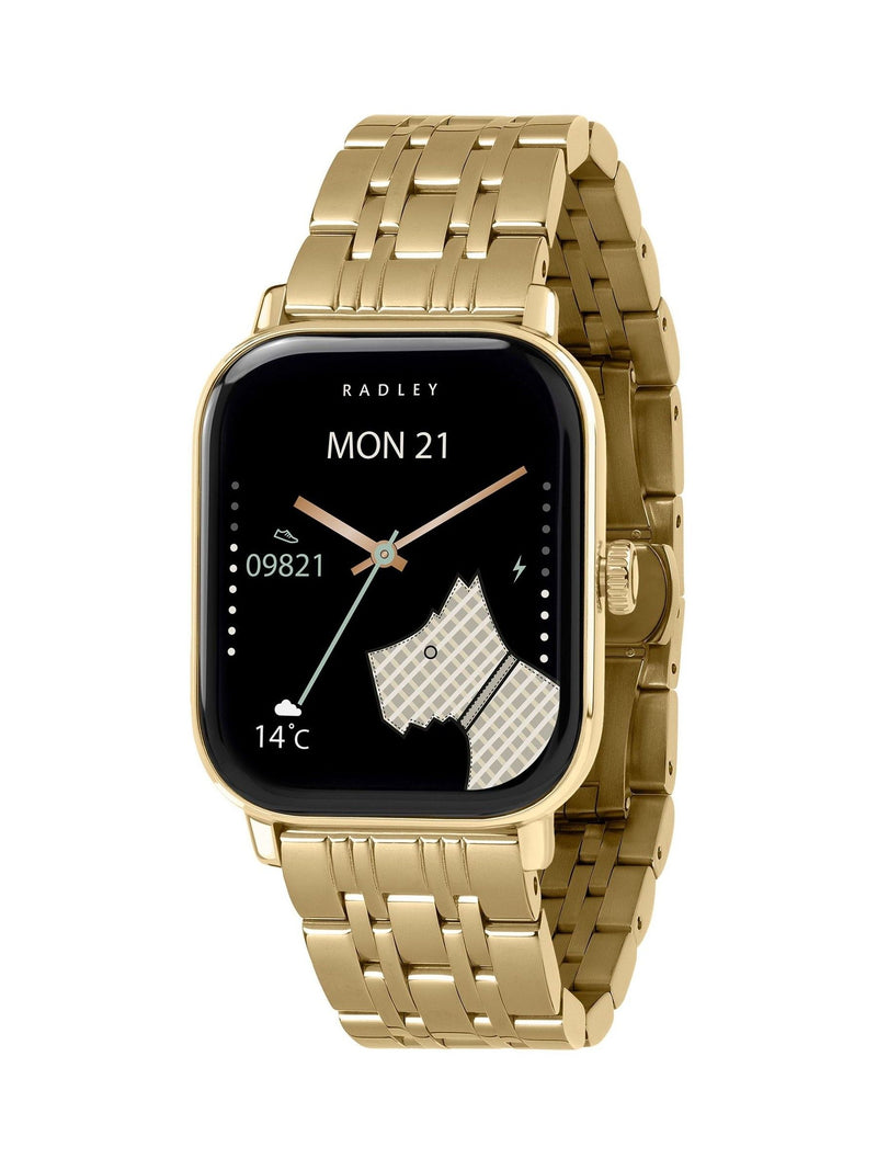 Radley smartwatch gold plated stainless steel bracelet - British product