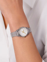 Next Radley Silver Plated Expander Stainless Steel Bracelet Watch- Buy online at McGrocer