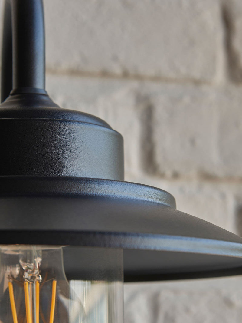 Gallery Home Thorpe wall light matt black, imported from the UK