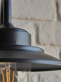 Gallery Home Thorpe wall light matt black, imported from the UK