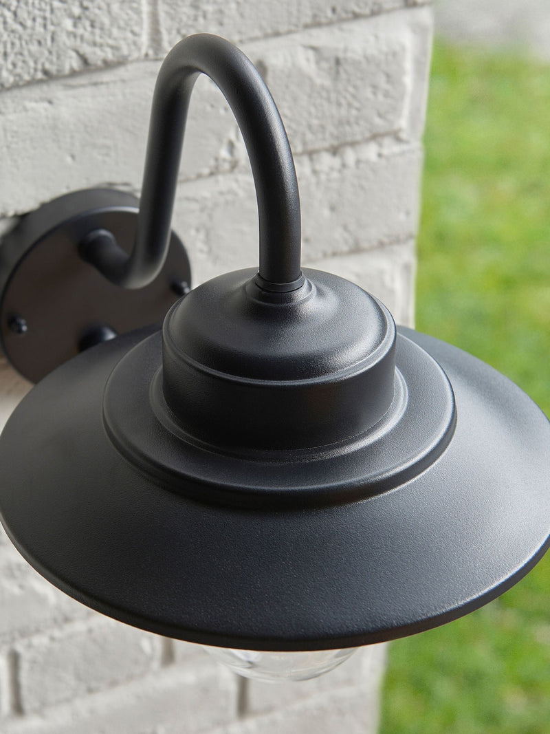 Gallery Home Thorpe wall light matt black, imported from the UK