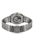 Rotary silver tone automatic watch stainless steel bracelet, imported from the UK