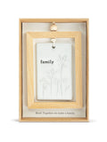 Widdop Stone Together family hanging plaque 3x4.5 inch, UK version