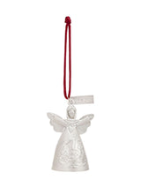 Next Widdop Silver Joy Mini Angel Bell Metal Ornament 4.5 x 5in- Buy online at McGrocer