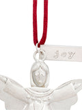 Widdop silver joy mini angel ornament 8cm, UK version