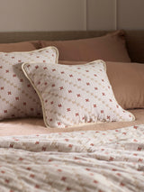 Next Secret Linen Store Natural Cassie Quilted Cushion Cover 50 x 50 cm- Buy online at McGrocer