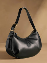 Next Russell & Bromley Sutton Medium Black Oval Shoulder Bag- Buy online at McGrocer