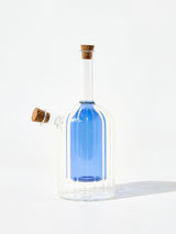 Next Oliver Bonas Blue Olio Glass Oil & Vinegar Bottle- Buy online at McGrocer