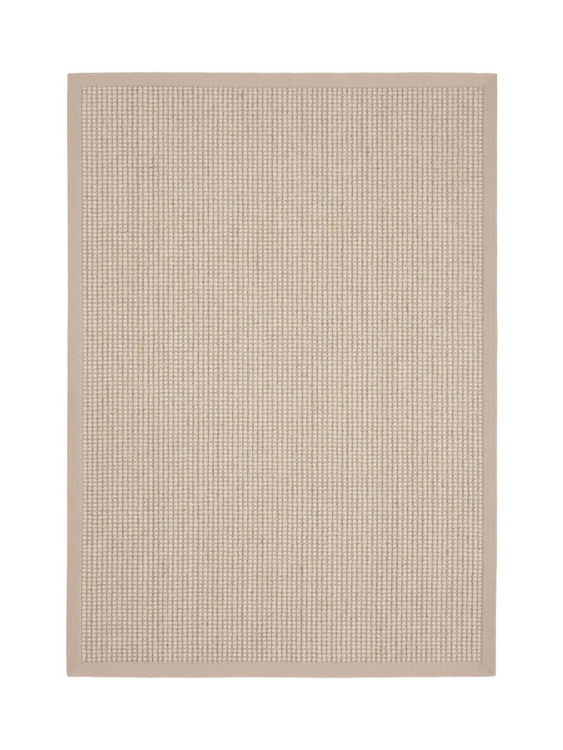 Origin Rugs beige border sisal boucle rug, UK version