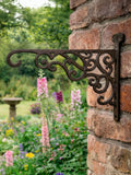 Dibor brown cast iron bracket 28cm, imported from the UK