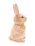 Widdop Brown bunny figurine yellow bow 18.5cm - British product