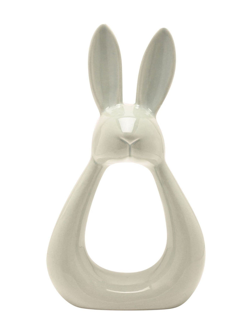 Widdop ceramic sage bunny ears ornament 21cm, imported from the UK