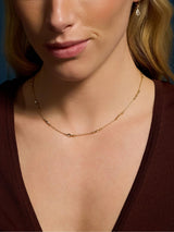 Next Accessorize 14ct Gold-Plated Cubic Zirconia Collar Necklace- Buy online at McGrocer