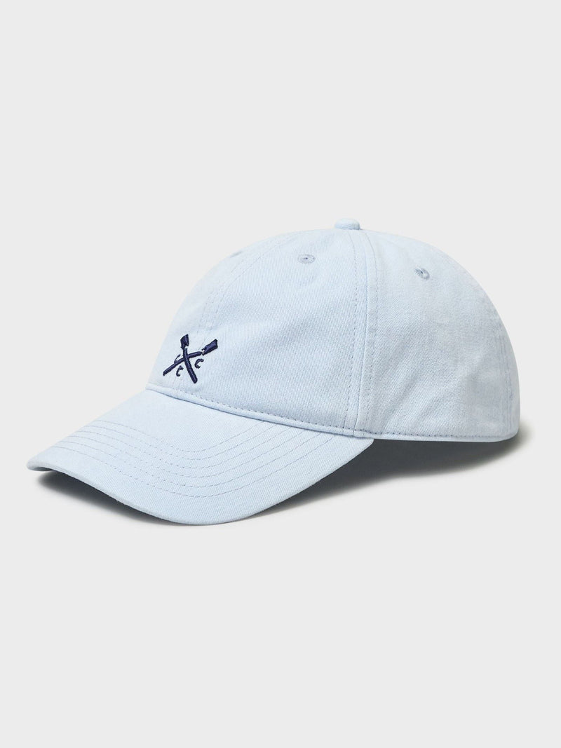 Crew Clothing blue cotton cap with crossed oars, UK version