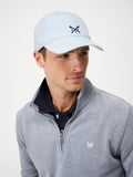 Crew Clothing blue cotton cap with crossed oars, UK version